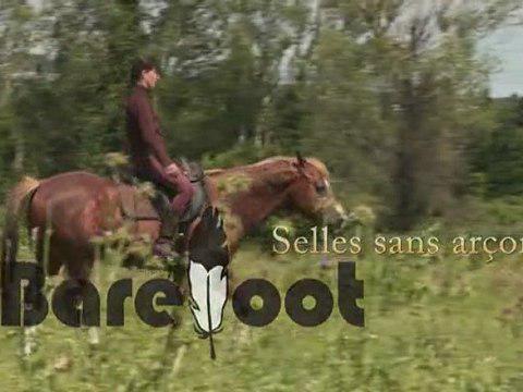 La selle sans ar&ccedil;ons, c'est bien ...